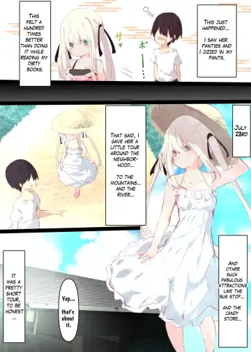 [Tabuchi] Natsuyasumi dakara Muteikou na Itoko ni Chinko Ireru Hanashi | Summer Vacation ~And Thus I Penetrated My Compliant Cousin~ Fhentai - Page 12