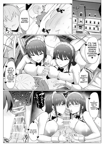 [Joucho] Koushinchou Futago Maid no Ochinpo Lesson Fhentai - Page 28
