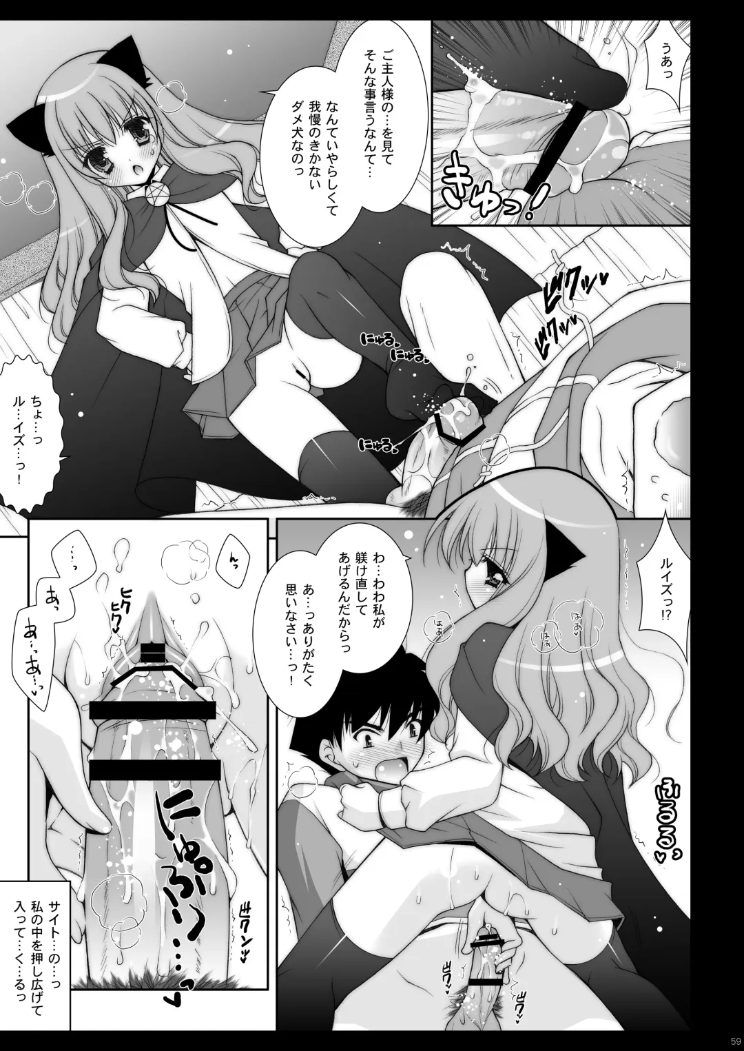 [Shigunyan] Zero no Tsukaima Soushuuhen Fhentai - Page 59