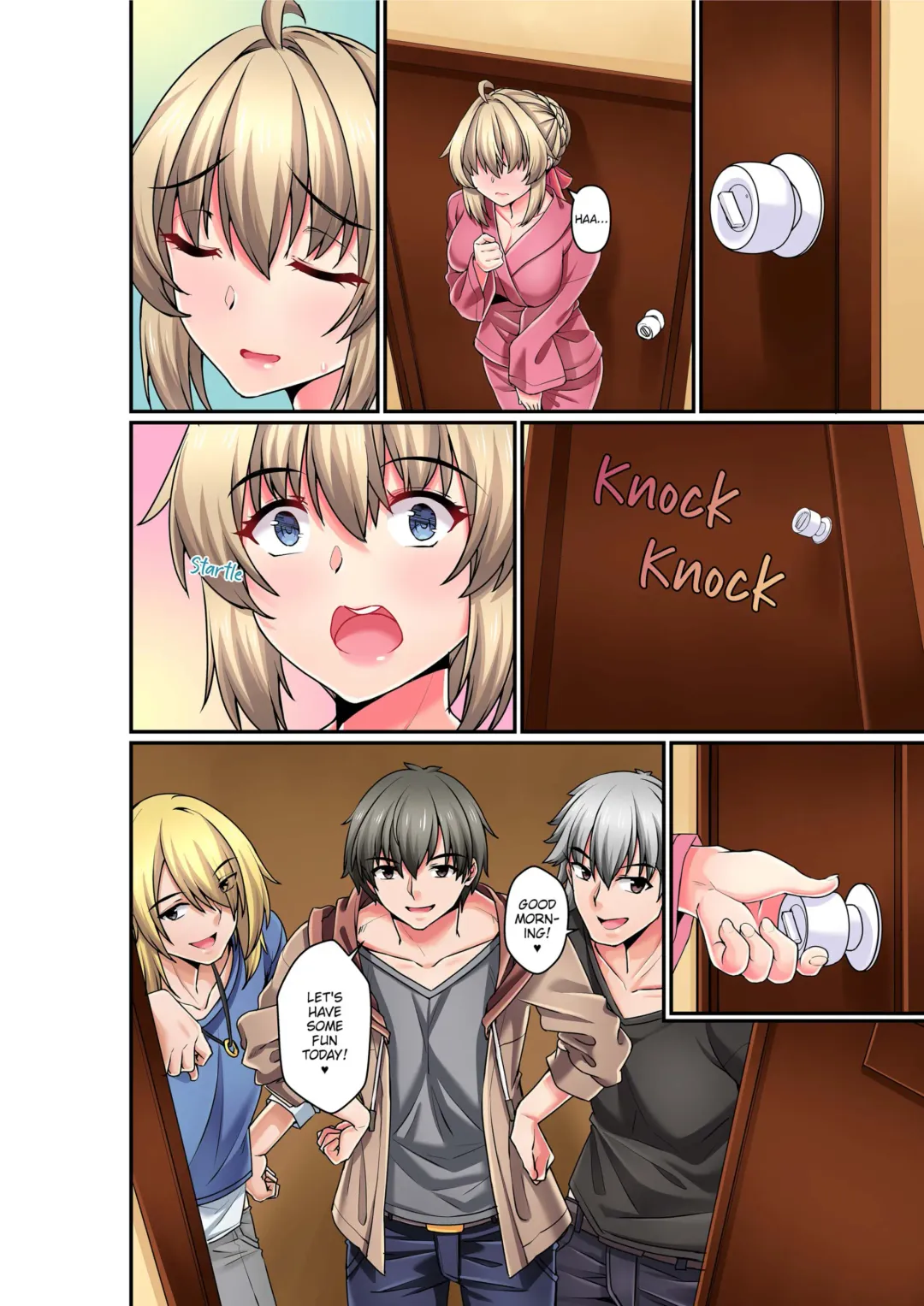 After Mistakenly Entering The Men's Bath, I Got It From Younger Men Again and Again... nglish] (decensored) Fhentai - Page 77