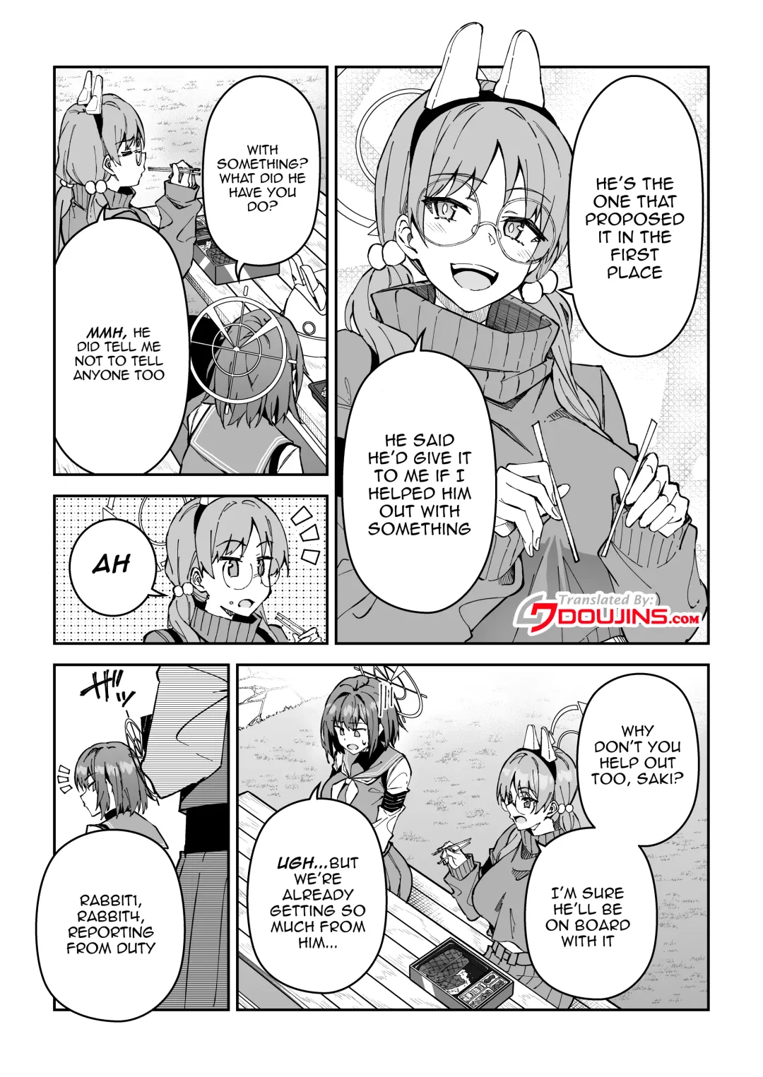 [Syunichi] Yokujou Usagi no Shokuryou Choutatsu Sakusen | The Lustful Rabbit's Ration Acquirement Strategy Fhentai - Page 6