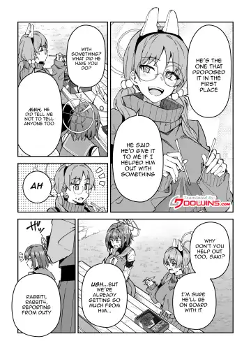 [Syunichi] Yokujou Usagi no Shokuryou Choutatsu Sakusen | The Lustful Rabbit's Ration Acquirement Strategy Fhentai - Page 6