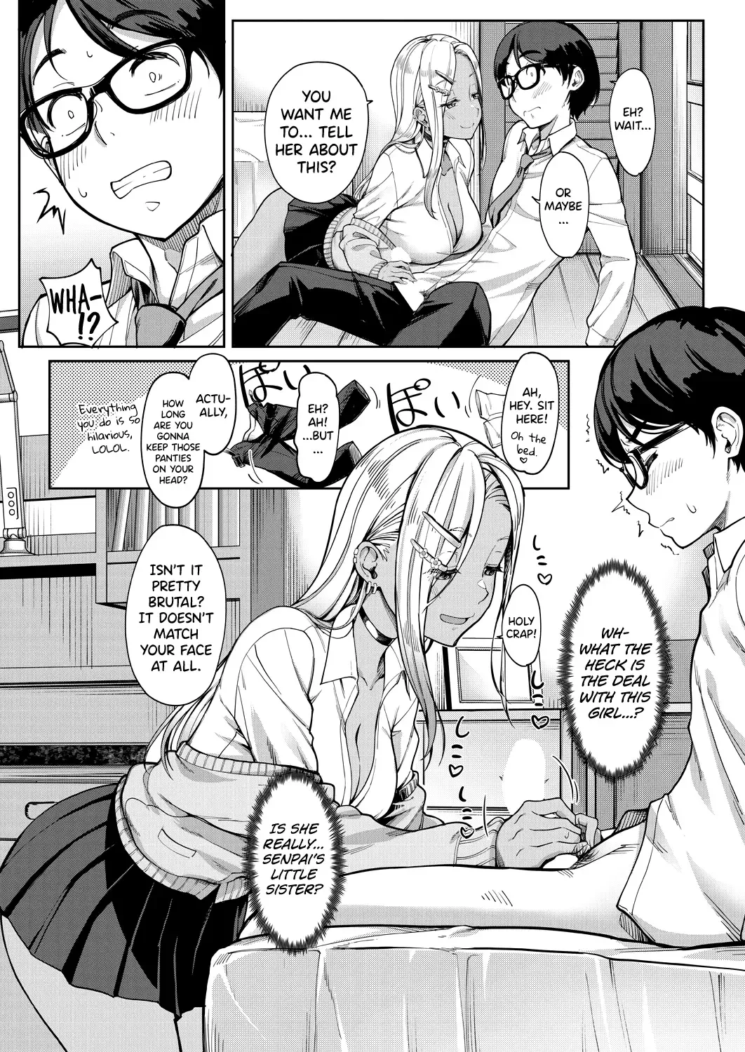 [Tokinobutt] Kanojo no Imouto wa Nikushoku-kei Gal | My Girlfriend's Little Sister is a Carnivorous Gyaru Fhentai - Page 11