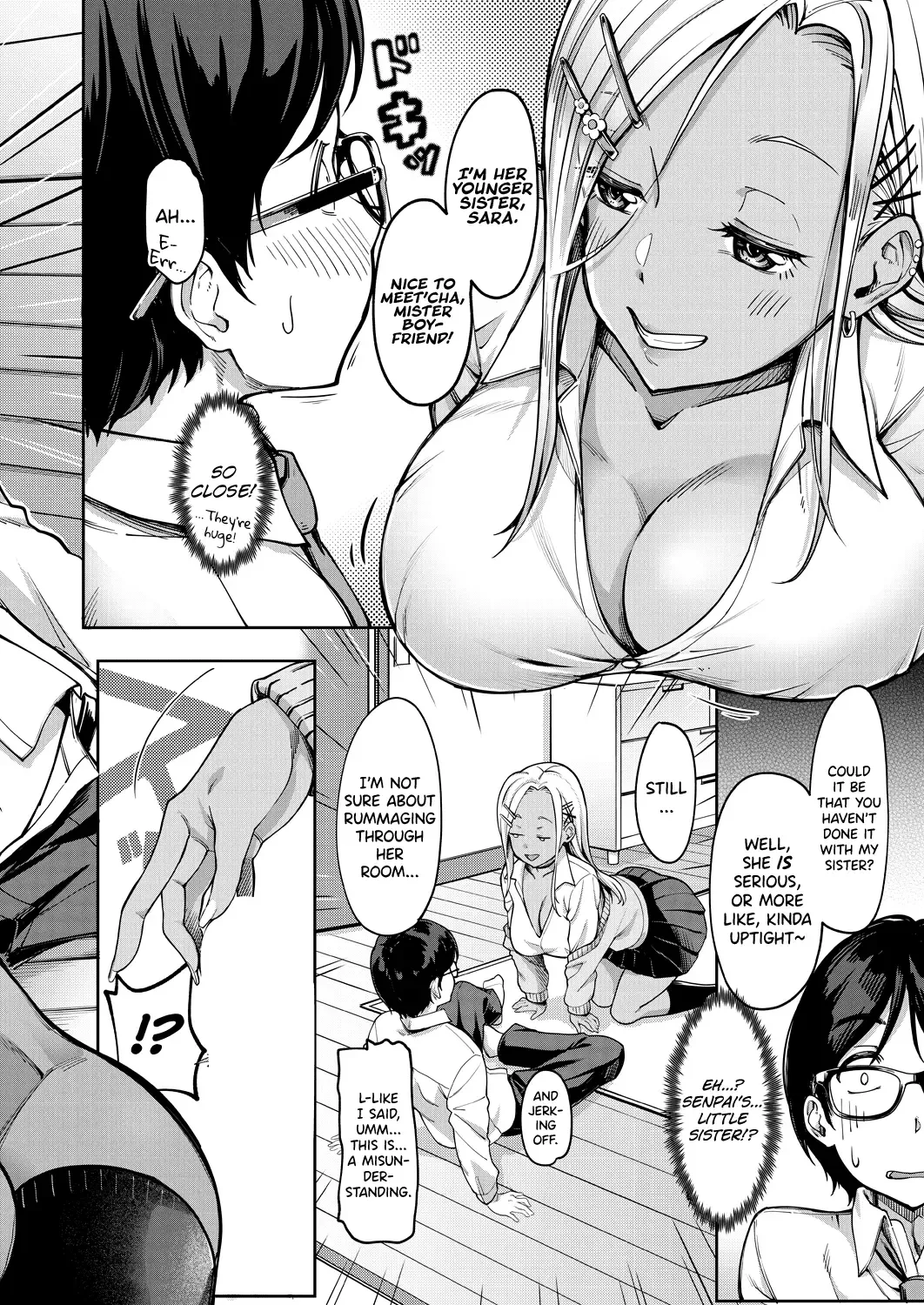 [Tokinobutt] Kanojo no Imouto wa Nikushoku-kei Gal | My Girlfriend's Little Sister is a Carnivorous Gyaru Fhentai - Page 8