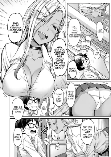 [Tokinobutt] Kanojo no Imouto wa Nikushoku-kei Gal | My Girlfriend's Little Sister is a Carnivorous Gyaru Fhentai - Page 7