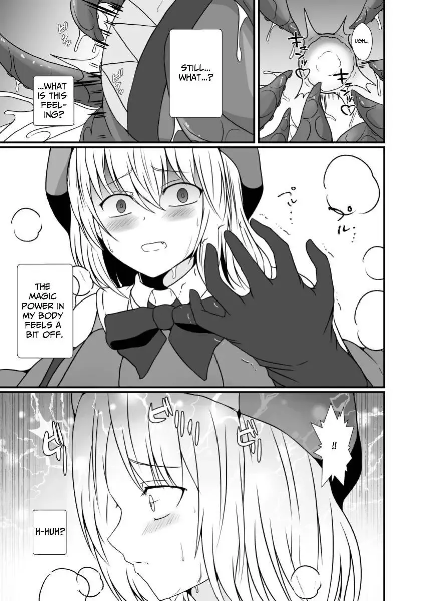 [Shimakawa] Mesugaki Mahou Shoujo wa Daikkirai na Zako Youma ni Karada o Torikomareta node Kankaku Shadan no Mahou o Tsukatte Asa made Taeru | Magical Girl Caught By A Loathsome Monster Uses Sens... Fhentai - Page 34