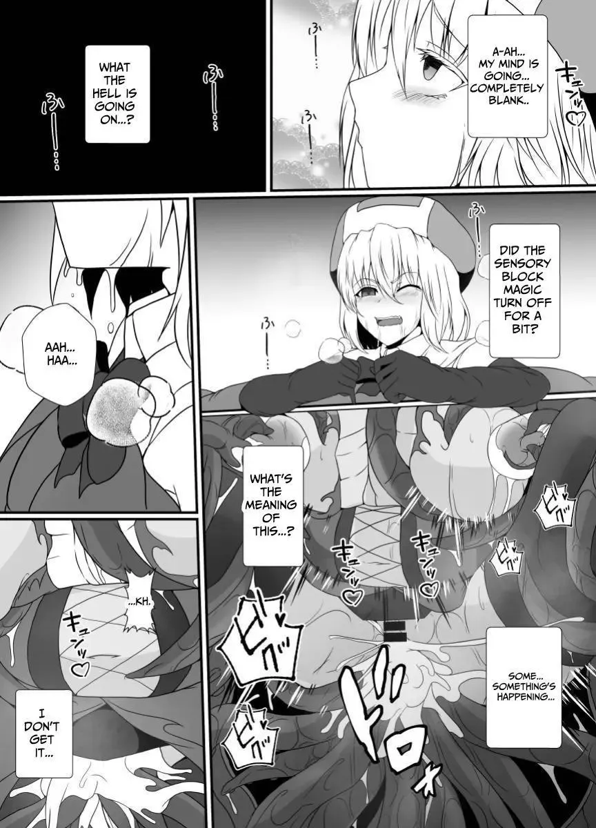 [Shimakawa] Mesugaki Mahou Shoujo wa Daikkirai na Zako Youma ni Karada o Torikomareta node Kankaku Shadan no Mahou o Tsukatte Asa made Taeru | Magical Girl Caught By A Loathsome Monster Uses Sens... Fhentai - Page 36
