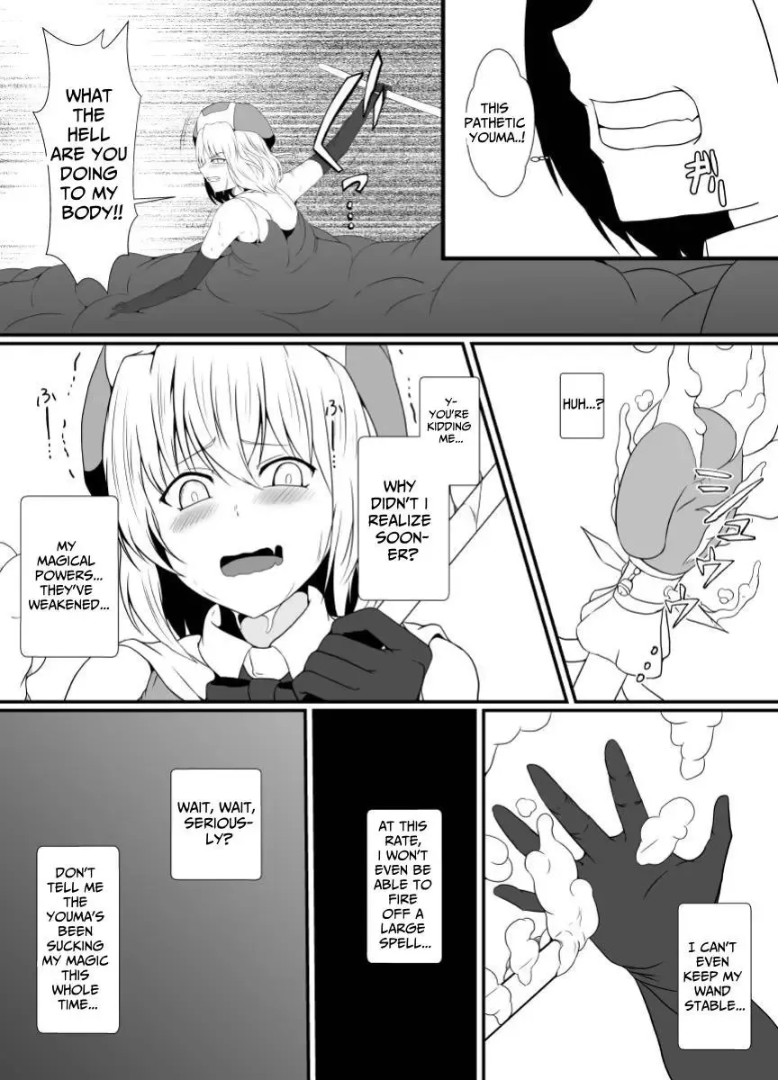 [Shimakawa] Mesugaki Mahou Shoujo wa Daikkirai na Zako Youma ni Karada o Torikomareta node Kankaku Shadan no Mahou o Tsukatte Asa made Taeru | Magical Girl Caught By A Loathsome Monster Uses Sens... Fhentai - Page 37