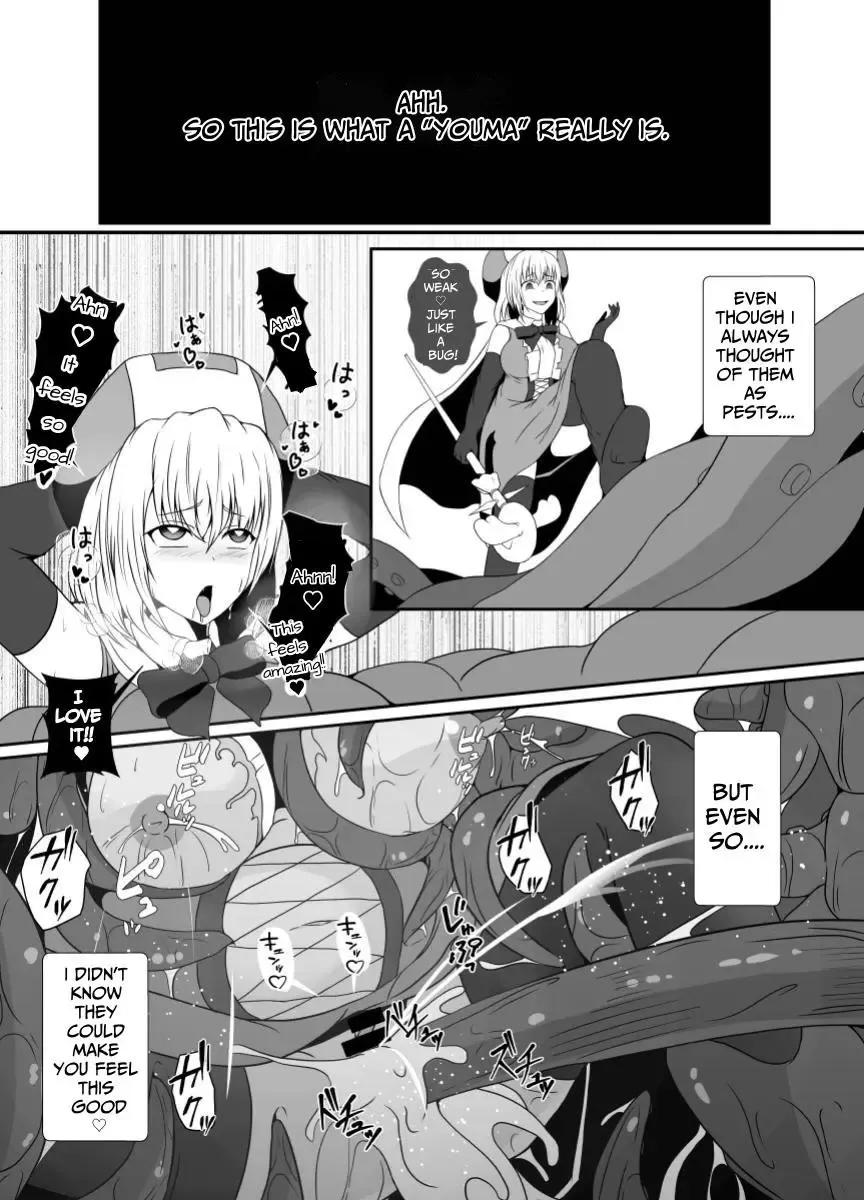 [Shimakawa] Mesugaki Mahou Shoujo wa Daikkirai na Zako Youma ni Karada o Torikomareta node Kankaku Shadan no Mahou o Tsukatte Asa made Taeru | Magical Girl Caught By A Loathsome Monster Uses Sens... Fhentai - Page 46