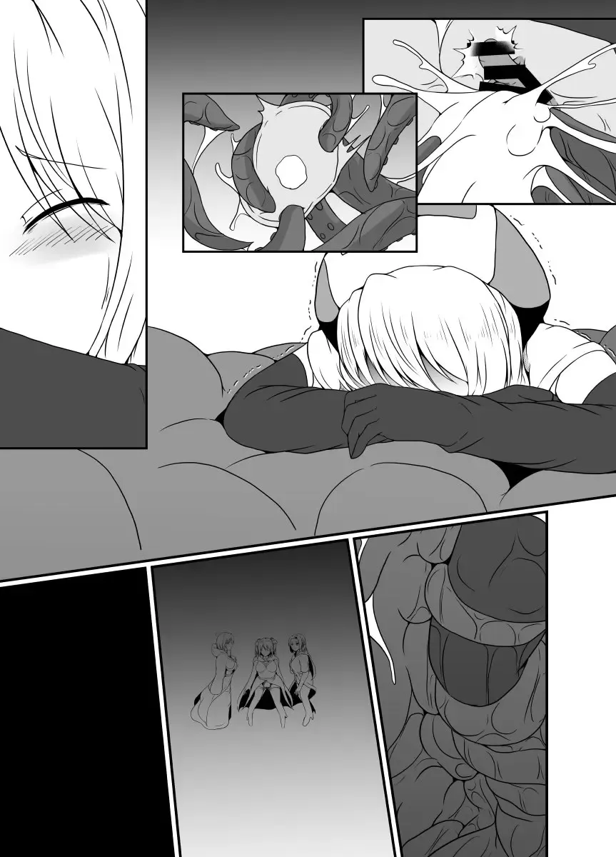 [Shimakawa] Mesugaki Mahou Shoujo wa Daikkirai na Zako Youma ni Karada o Torikomareta node Kankaku Shadan no Mahou o Tsukatte Asa made Taeru | Magical Girl Caught By A Loathsome Monster Uses Sens... Fhentai - Page 92