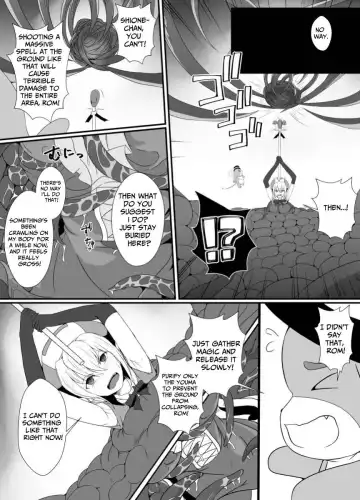 [Shimakawa] Mesugaki Mahou Shoujo wa Daikkirai na Zako Youma ni Karada o Torikomareta node Kankaku Shadan no Mahou o Tsukatte Asa made Taeru | Magical Girl Caught By A Loathsome Monster Uses Sens... Fhentai - Page 11
