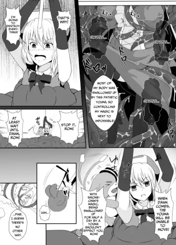[Shimakawa] Mesugaki Mahou Shoujo wa Daikkirai na Zako Youma ni Karada o Torikomareta node Kankaku Shadan no Mahou o Tsukatte Asa made Taeru | Magical Girl Caught By A Loathsome Monster Uses Sens... Fhentai - Page 12
