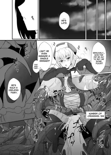 [Shimakawa] Mesugaki Mahou Shoujo wa Daikkirai na Zako Youma ni Karada o Torikomareta node Kankaku Shadan no Mahou o Tsukatte Asa made Taeru | Magical Girl Caught By A Loathsome Monster Uses Sens... Fhentai - Page 33