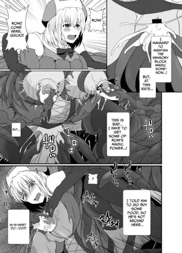 [Shimakawa] Mesugaki Mahou Shoujo wa Daikkirai na Zako Youma ni Karada o Torikomareta node Kankaku Shadan no Mahou o Tsukatte Asa made Taeru | Magical Girl Caught By A Loathsome Monster Uses Sens... Fhentai - Page 38
