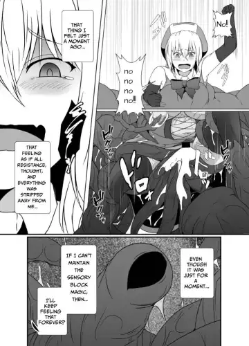 [Shimakawa] Mesugaki Mahou Shoujo wa Daikkirai na Zako Youma ni Karada o Torikomareta node Kankaku Shadan no Mahou o Tsukatte Asa made Taeru | Magical Girl Caught By A Loathsome Monster Uses Sens... Fhentai - Page 39