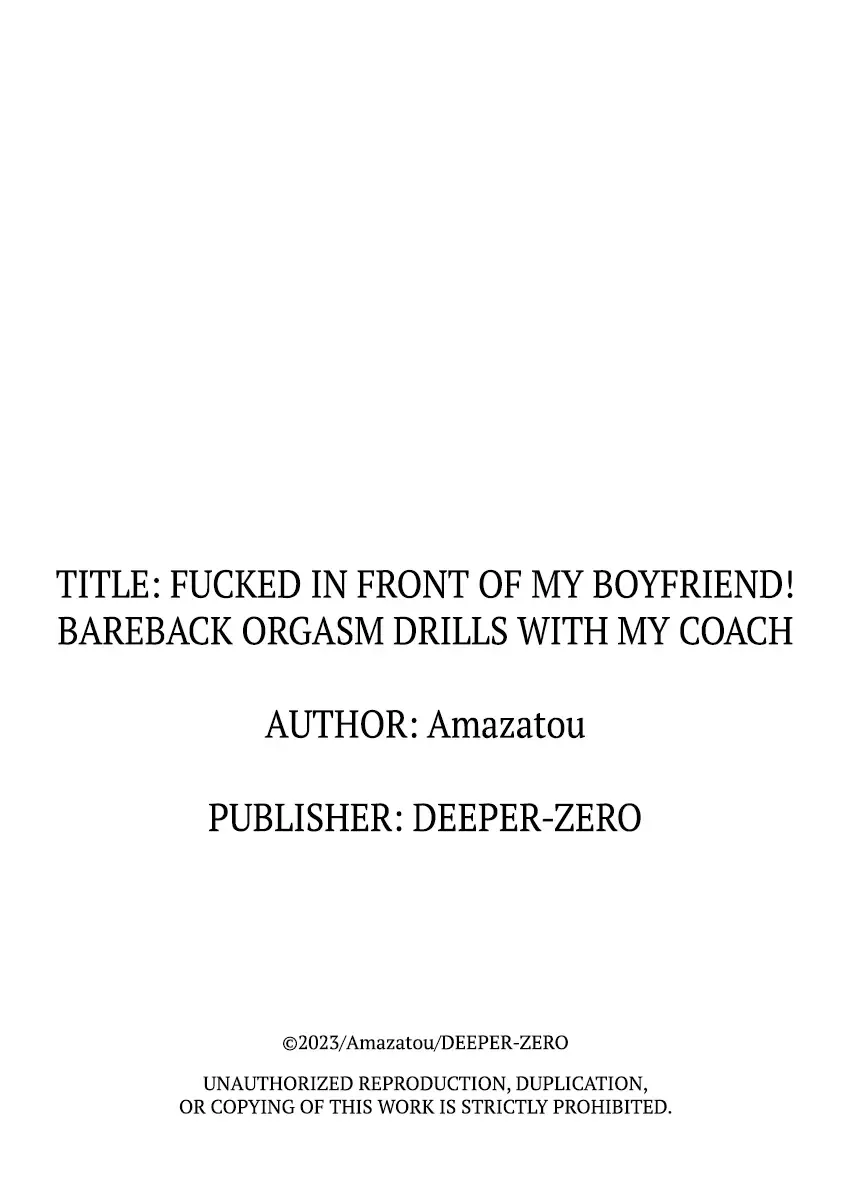 [Amazato] Kareshi no Menomaede… Haitteru!? ~Zetsurin Coach no Namahame Zecchou Shidou~ 1-3 | Fucked in Front of My Boyfriend! Bareback Orgasm Drills With My Coach 1-3 Fhentai - Page 27