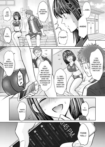 [Amazato] Kareshi no Menomaede… Haitteru!? ~Zetsurin Coach no Namahame Zecchou Shidou~ 1-3 | Fucked in Front of My Boyfriend! Bareback Orgasm Drills With My Coach 1-3 Fhentai - Page 80