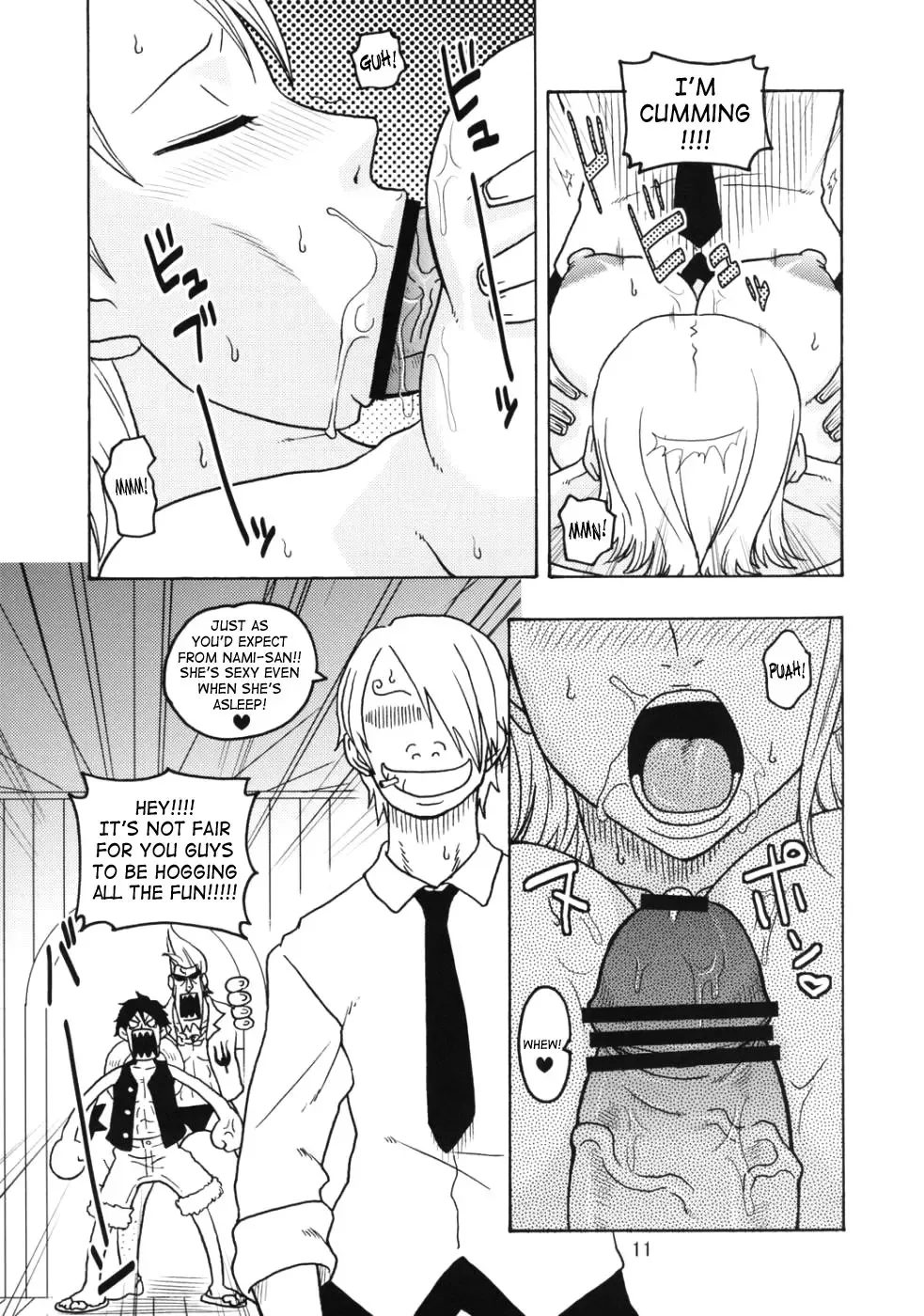 [Murata.] Nami no Koukai Nisshi EX NamiRobi Fhentai - Page 12