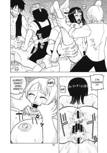 [Murata.] Nami no Koukai Nisshi EX NamiRobi Fhentai - Page 21