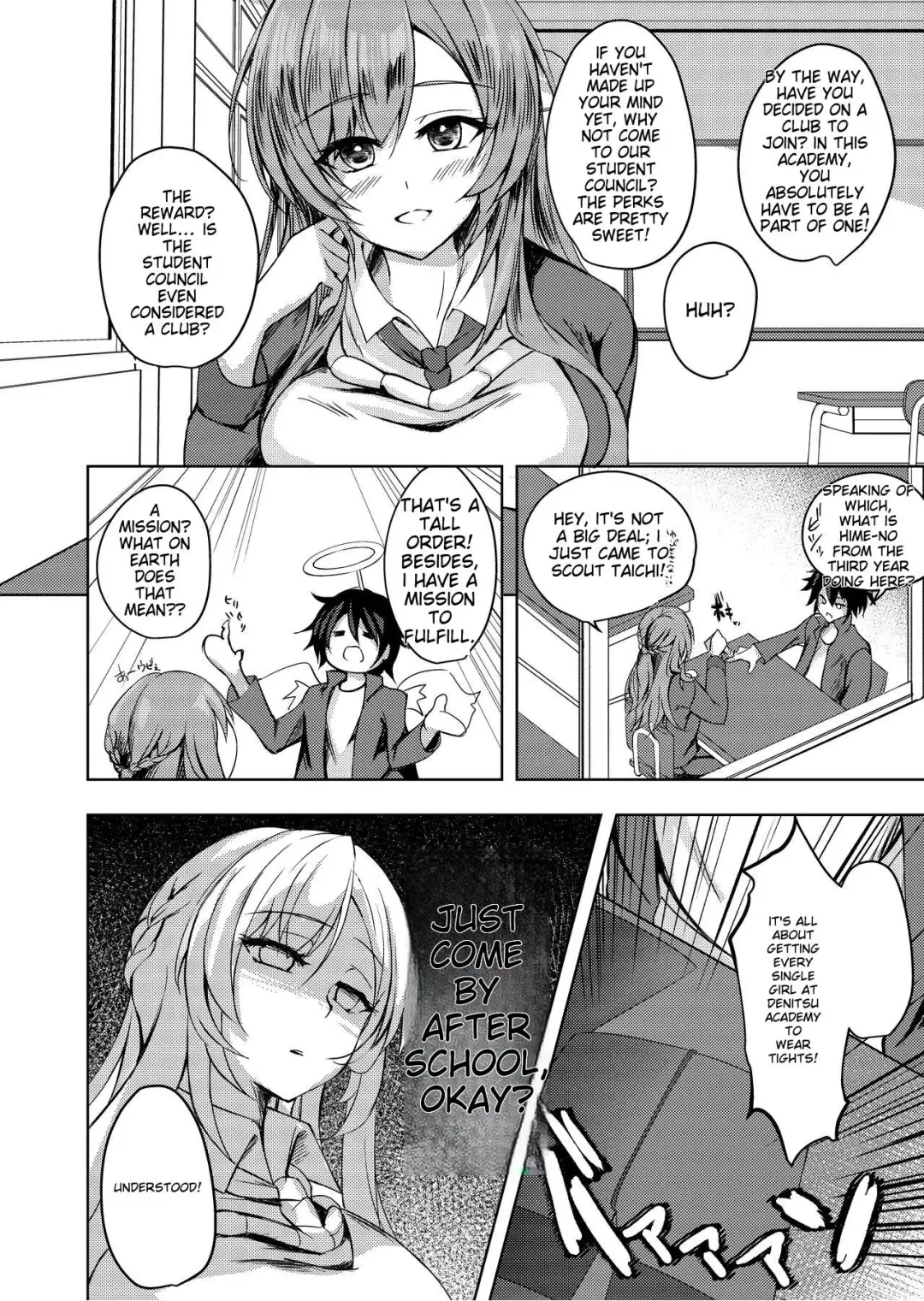 [Massan] Sonna Koto yori Tights Hake yo!! | Instead of that, wear tights!! Fhentai - Page 5