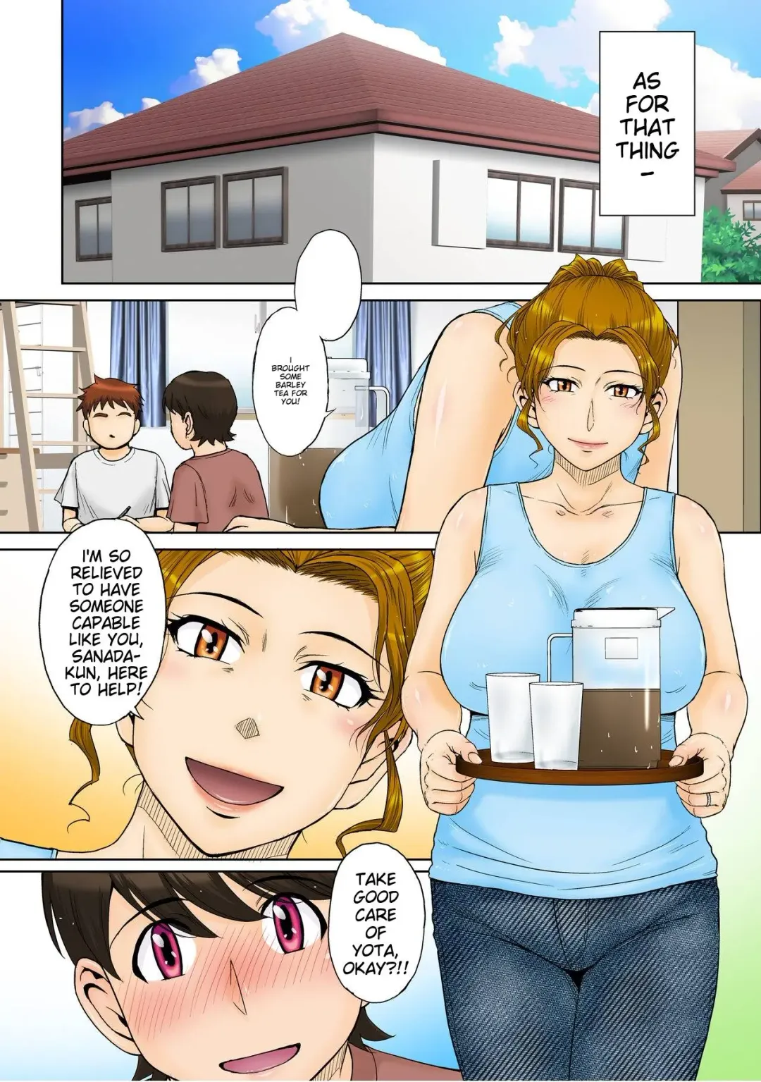 [Tsukino Jyogi] To Aru Jukujo-zuki Danshi no LoveHame Koukan-roku File 01 | A record of a Boy who likes mature women File 01 Fhentai - Page 3