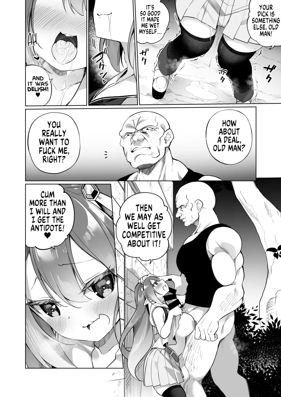 [Kanmuri] Mesugaki Elf ni Natta Don 2 Elf-ka no Kusuri part 3 | A Bandit Chief Who Turned Into a Bratty Elf Girl 2 Elvification Drug part 3 Fhentai - Page 24