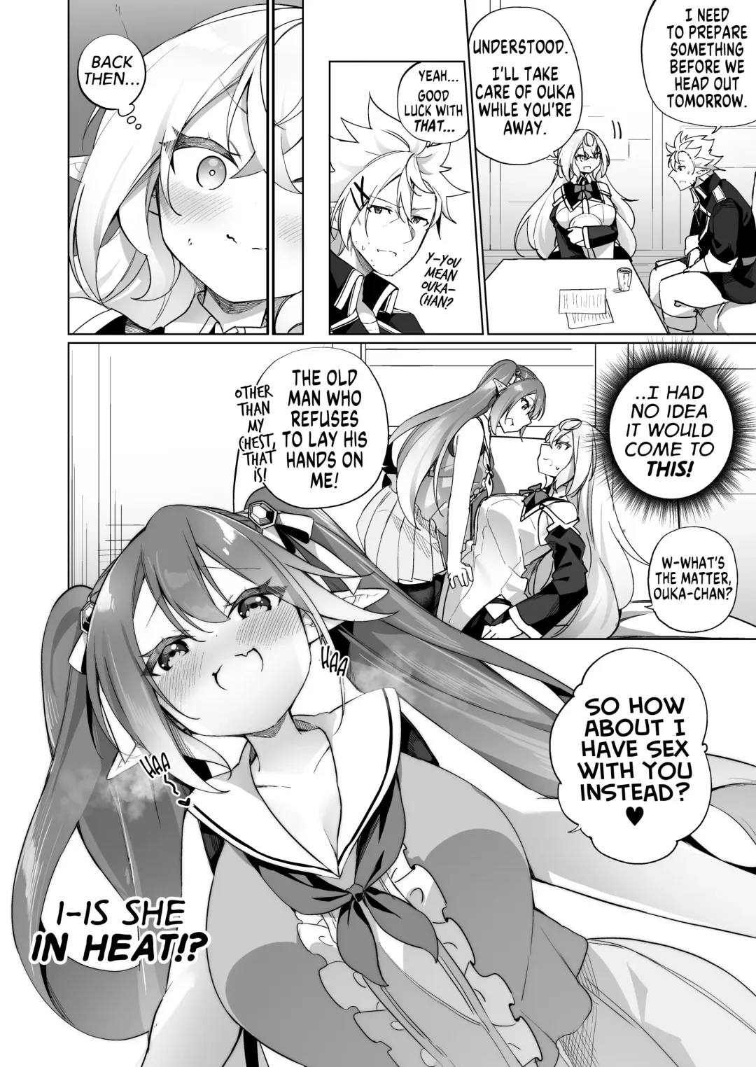 [Kanmuri] Mesugaki Elf ni Natta Don 2 Elf-ka no Kusuri part 3 | A Bandit Chief Who Turned Into a Bratty Elf Girl 2 Elvification Drug part 3 Fhentai - Page 8
