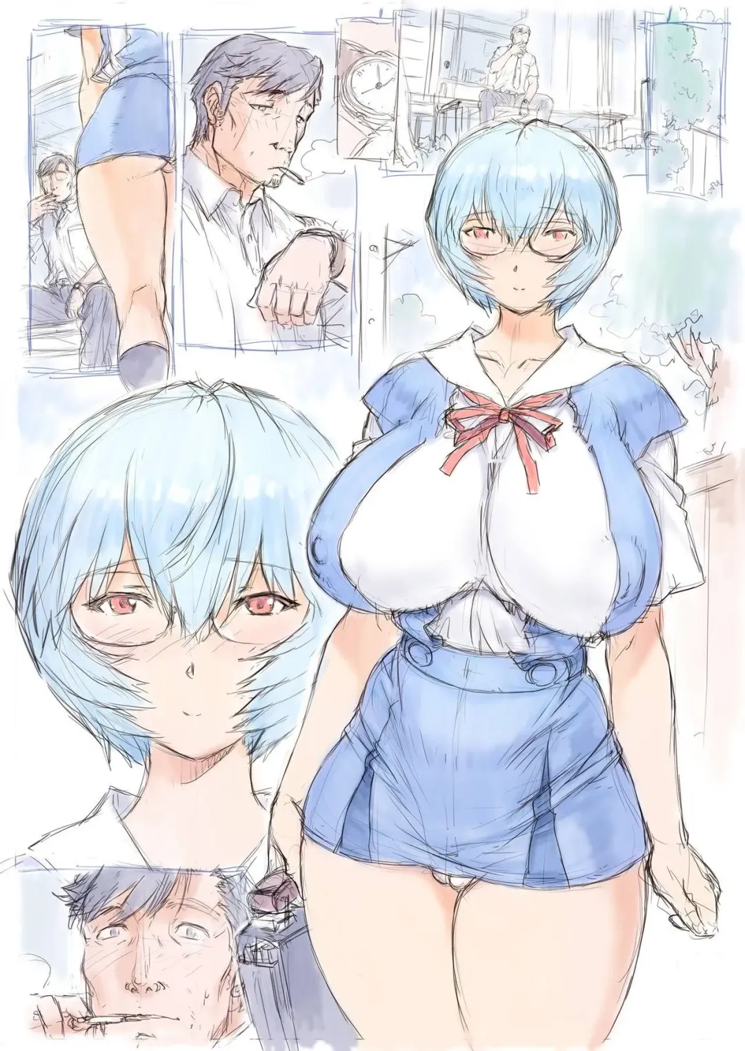 [Mogudan] Ayanami Dai 8-kai Kanojo Hen Fhentai - Page 36