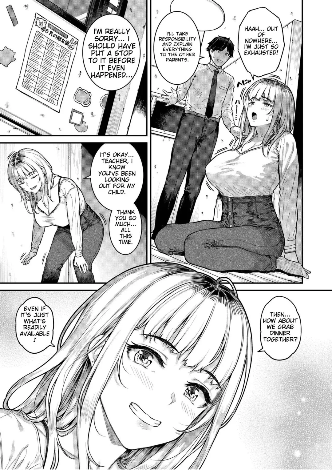 [Sajipen] Single Mother wa Amaetai - I'm a Mother I'm a Girl Fhentai - Page 6
