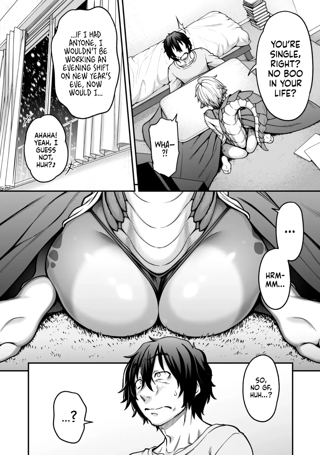 [Jun] Yukifuru Yoru no Reptile | Reptile on a Snowy Night Fhentai - Page 8
