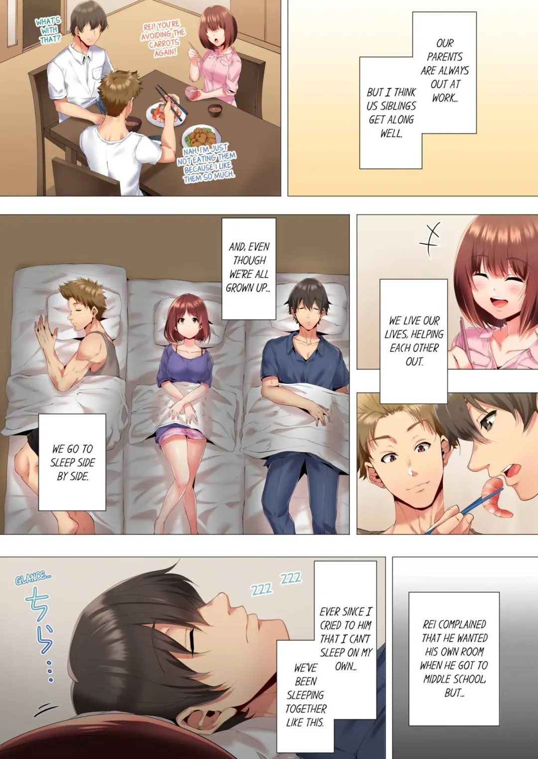 [Ma-yu] Futari de Watashi o Ikasenaide...! ~Kurayami, Majiwaru Kyoudai Futon~ 1 | My 2 Step-Brothers are Ganging Up on Me! 1 (decensored) Fhentai - Page 8