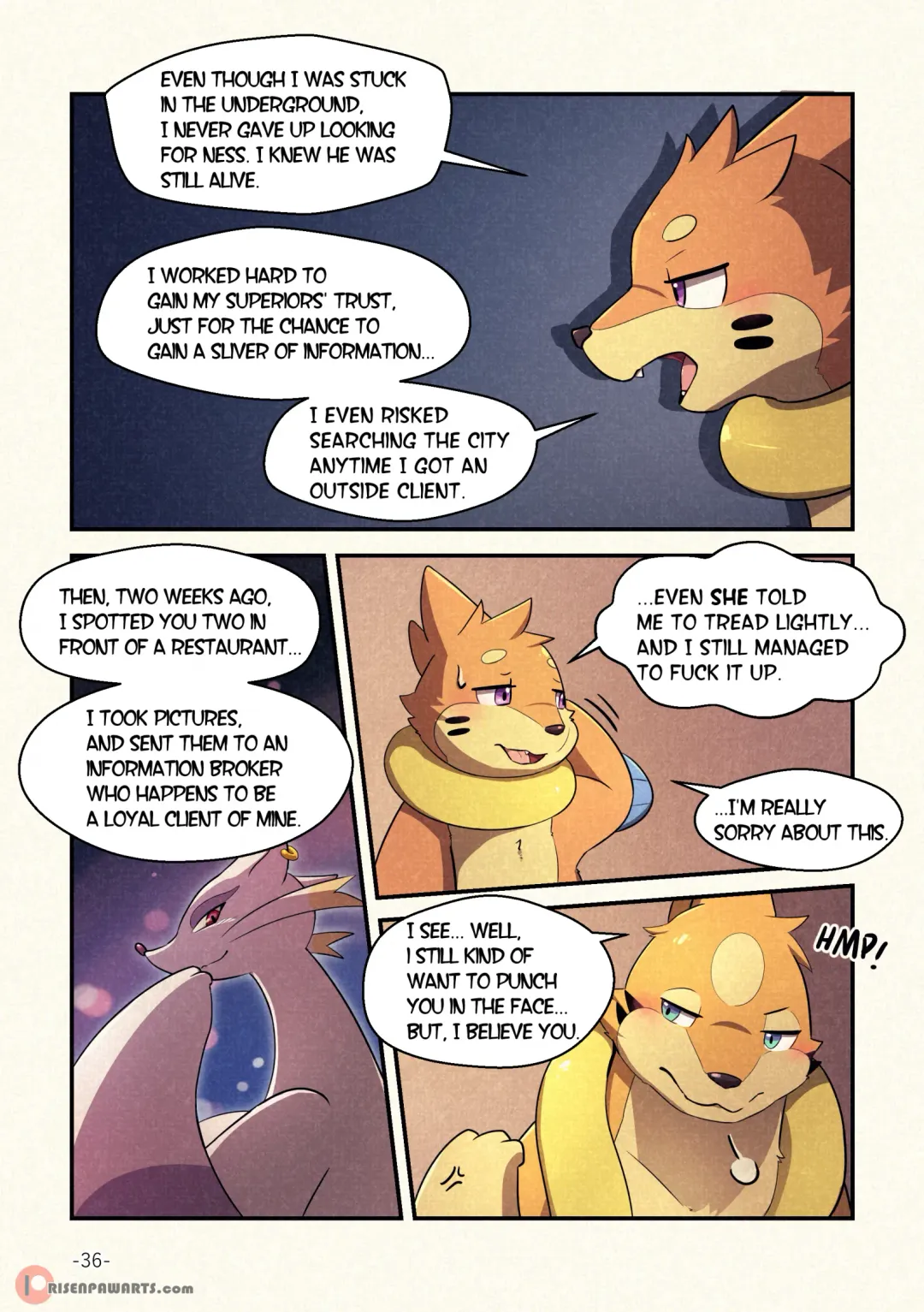 [Risenpaw] The Fulll Moon Part 2 Fhentai - Page 34