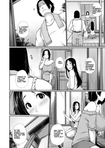 [Sakamata Nerimono] H e no Hurdle ga Hiku Sugiru Mura ~Joshidaisei ga Natsuyasumi ni Otozureta no wa Daretodemo Yacchau Mura Deshita~ Ch. 01 Fhentai - Page 34