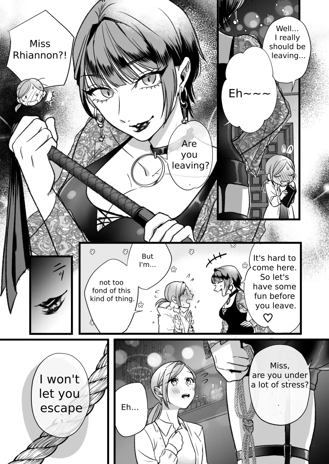 [Hanakage Alt] A story about a tired woman being beaten by an erotic woman. Fhentai - Page 10
