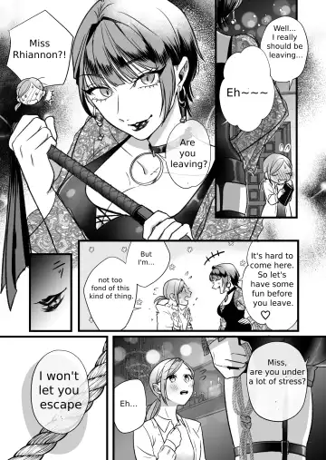 [Hanakage Alt] A story about a tired woman being beaten by an erotic woman. Fhentai - Page 10