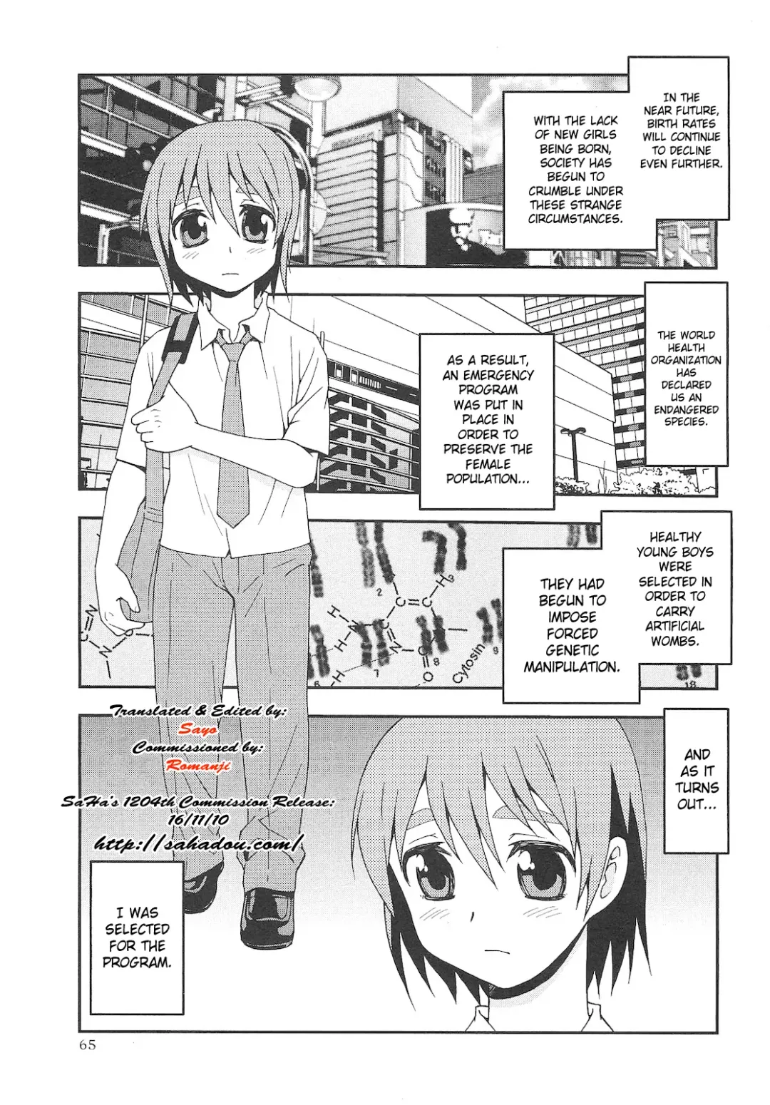 [Shinozaki Rei] Onnanoko ni Natta Boku | I Became a Girl Fhentai - Page 1