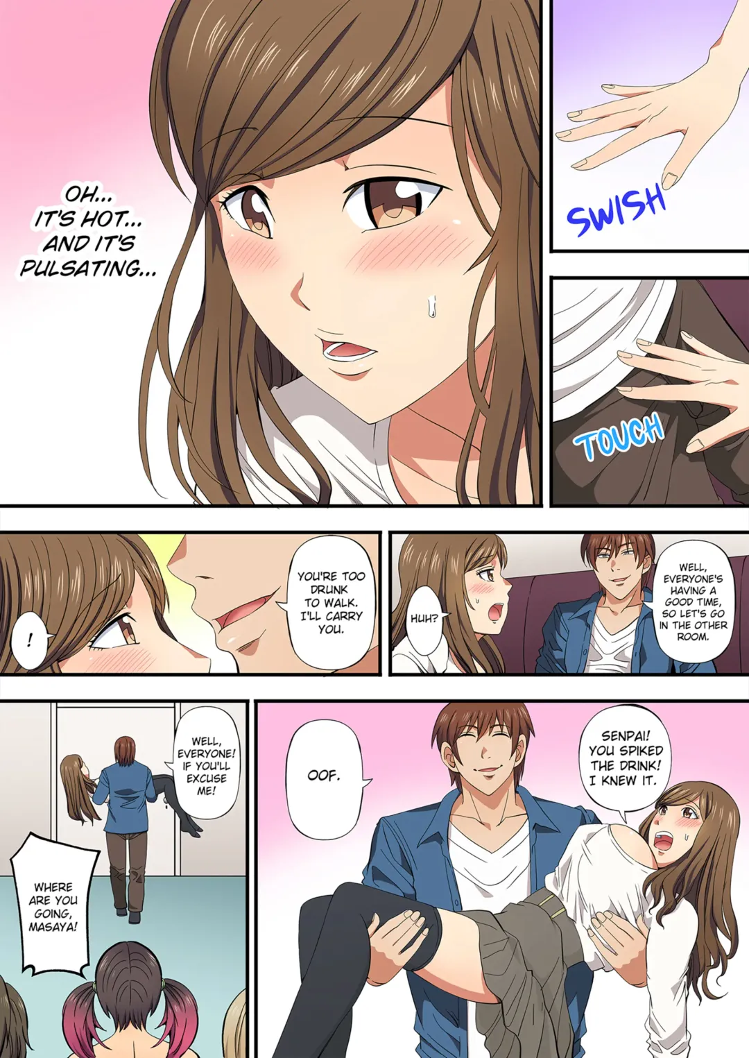 [Akiha At] Drunken Sex at the Club Welcoming Party! Volume 1 (decensored) Fhentai - Page 16