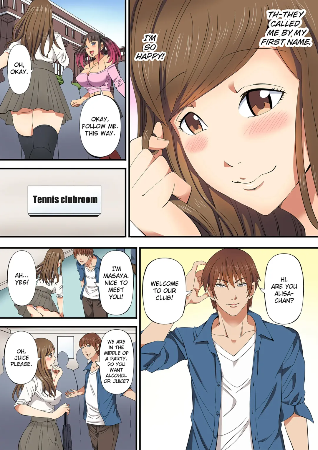 [Akiha At] Drunken Sex at the Club Welcoming Party! Volume 1 (decensored) Fhentai - Page 7