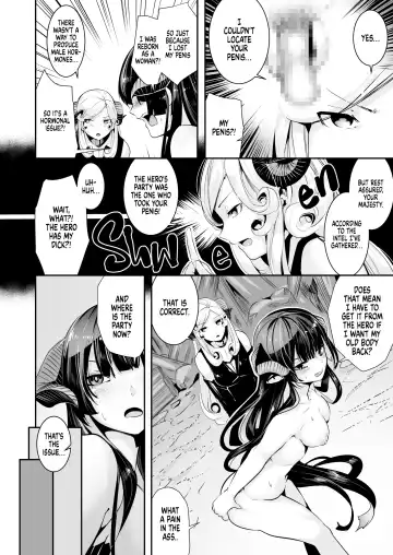 [Bota Mochito] TRANCE SEXUAL INTER WORM | A Tale of Tentacles, a Futanari Hero and a Genderbent Demon Lord (decensored) Fhentai - Page 5