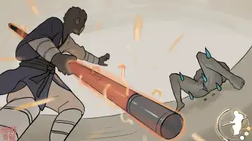 当石双双对天命人使用了飞踢 Fhentai - Page 8