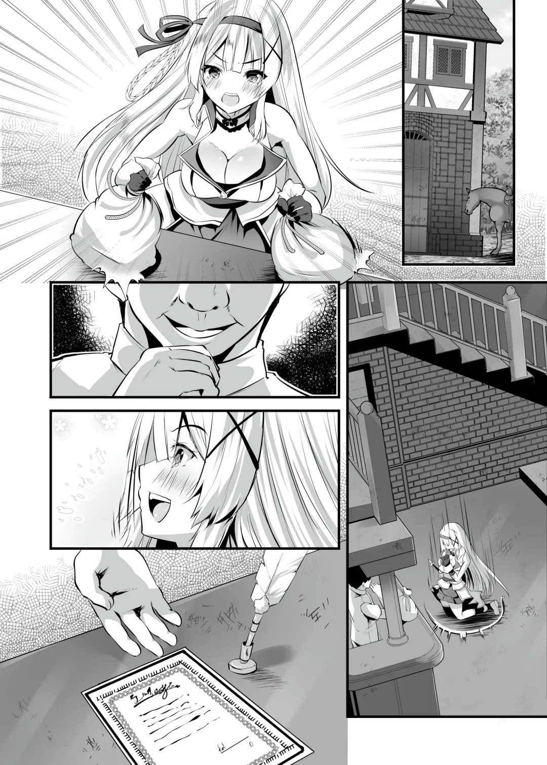 [Maki] Extra virgin Princess Oil -Akutoku Seitaishi ni Ero Massage no Toriko ni Sareru Himekishi Monogatari- | 纯洁处女公主香油 -沦为黑心按摩师的色情按摩的俘虏的公主骑士的故事- Fhentai - Page 53