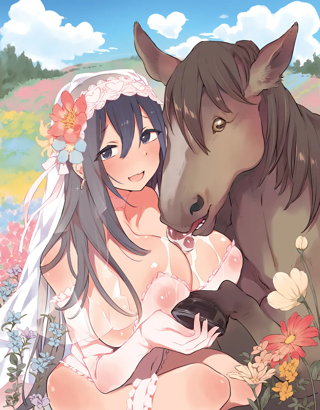 [Haison] Ouma no Oyome-san | Mister & Missus Horse! (decensored) Fhentai - Page 187