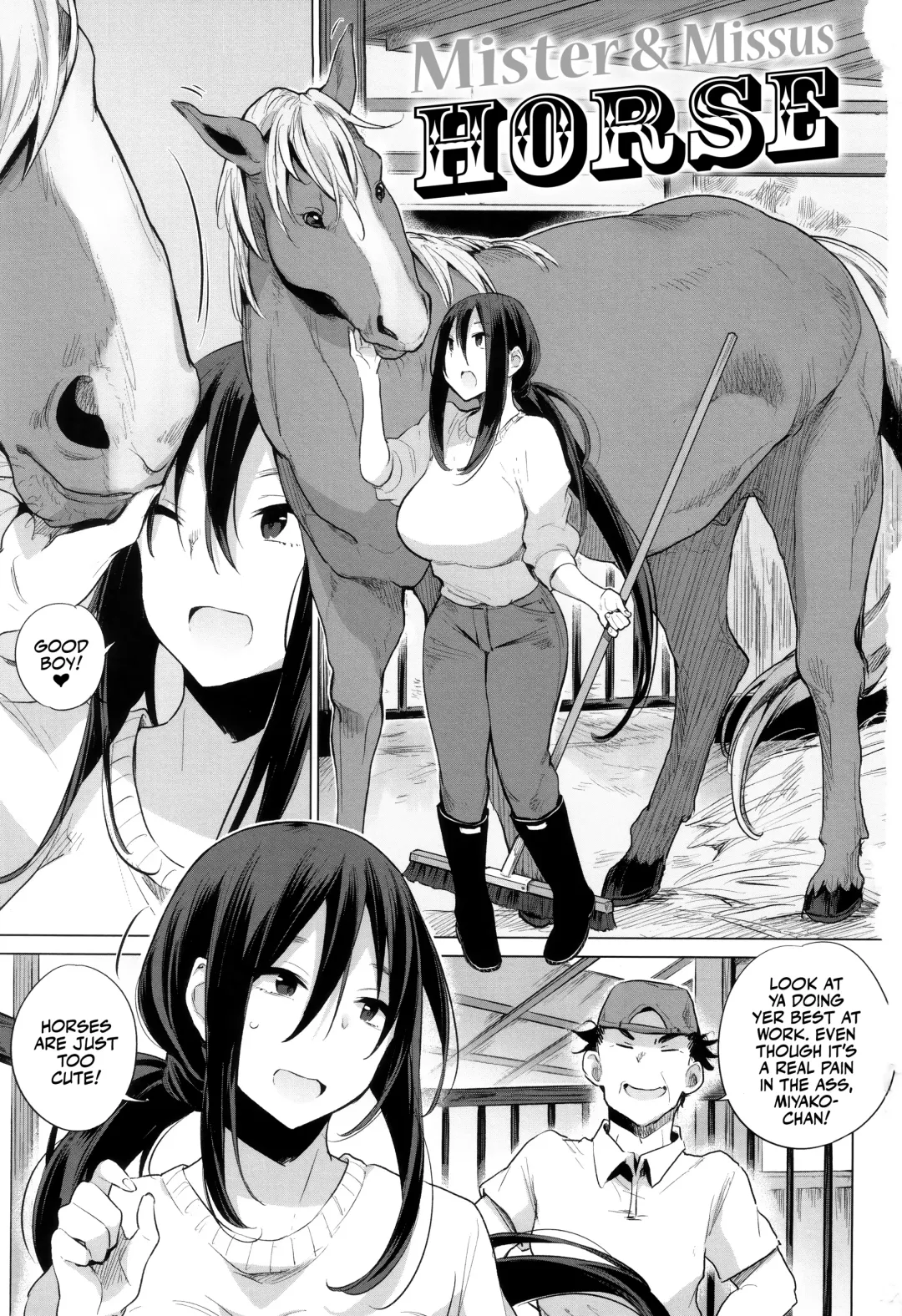 [Haison] Ouma no Oyome-san | Mister & Missus Horse! (decensored) Fhentai - Page 3