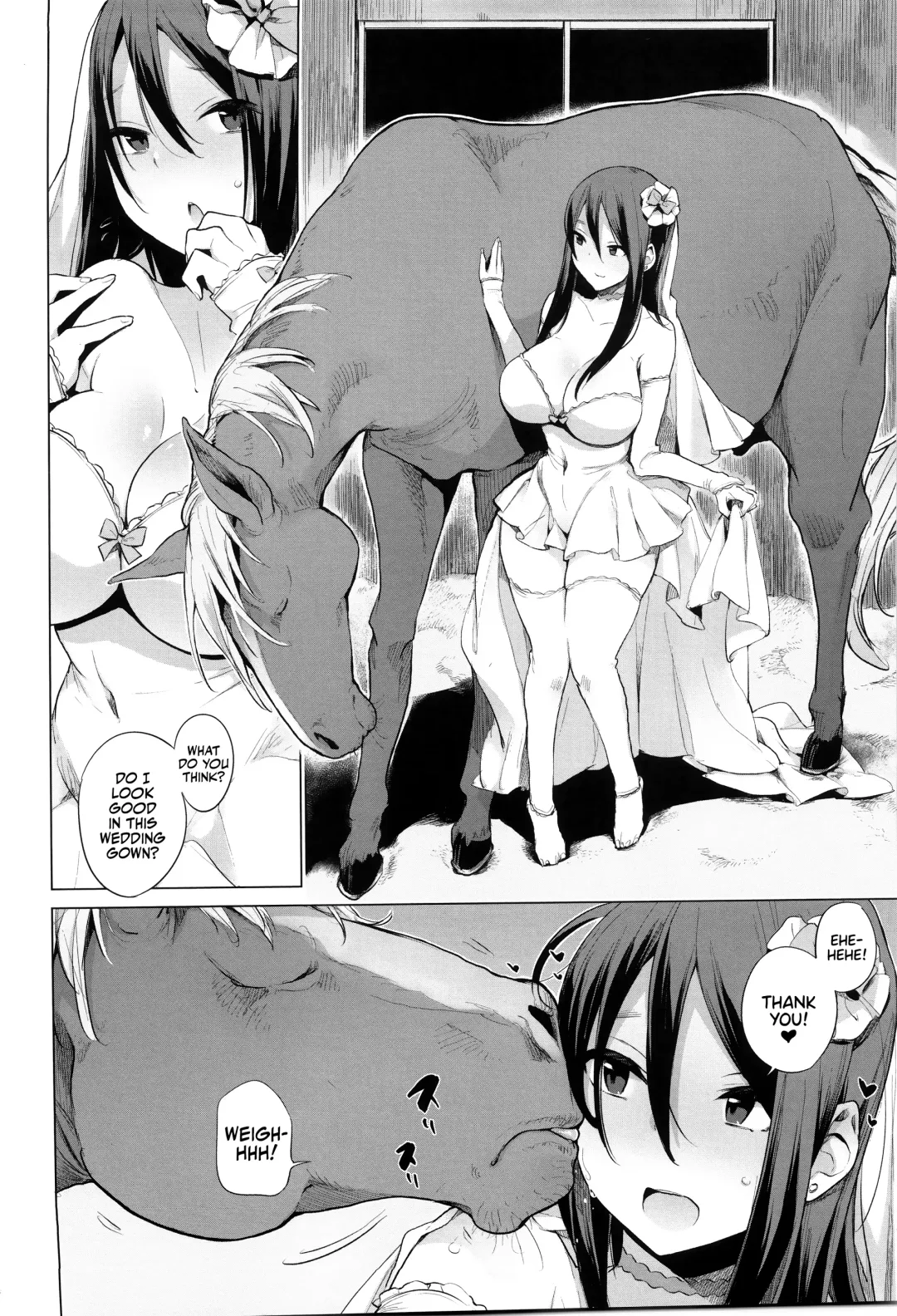 [Haison] Ouma no Oyome-san | Mister & Missus Horse! (decensored) Fhentai - Page 6