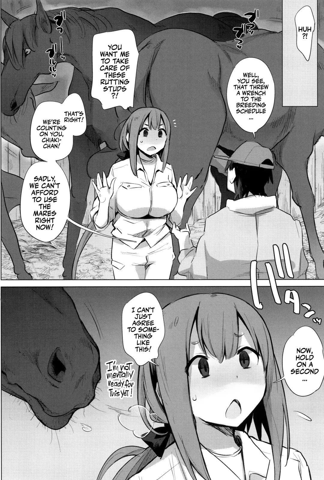 [Haison] Ouma no Oyome-san | Mister & Missus Horse! (decensored) Fhentai - Page 86