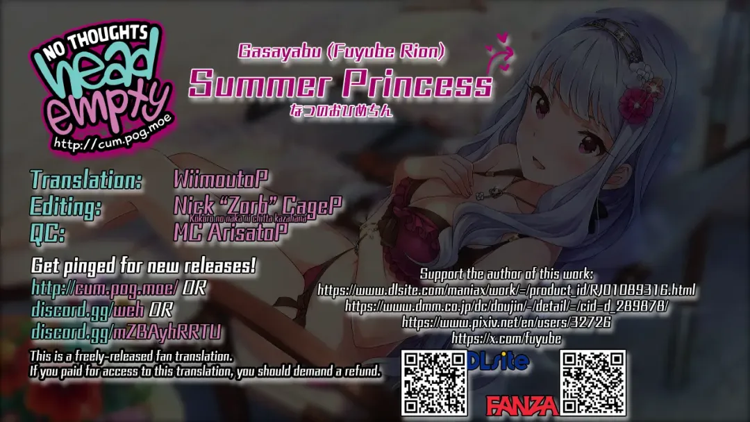 [Fuyube Rion] Natsu no Ohime-chin | Summer Princess Fhentai - Page 20