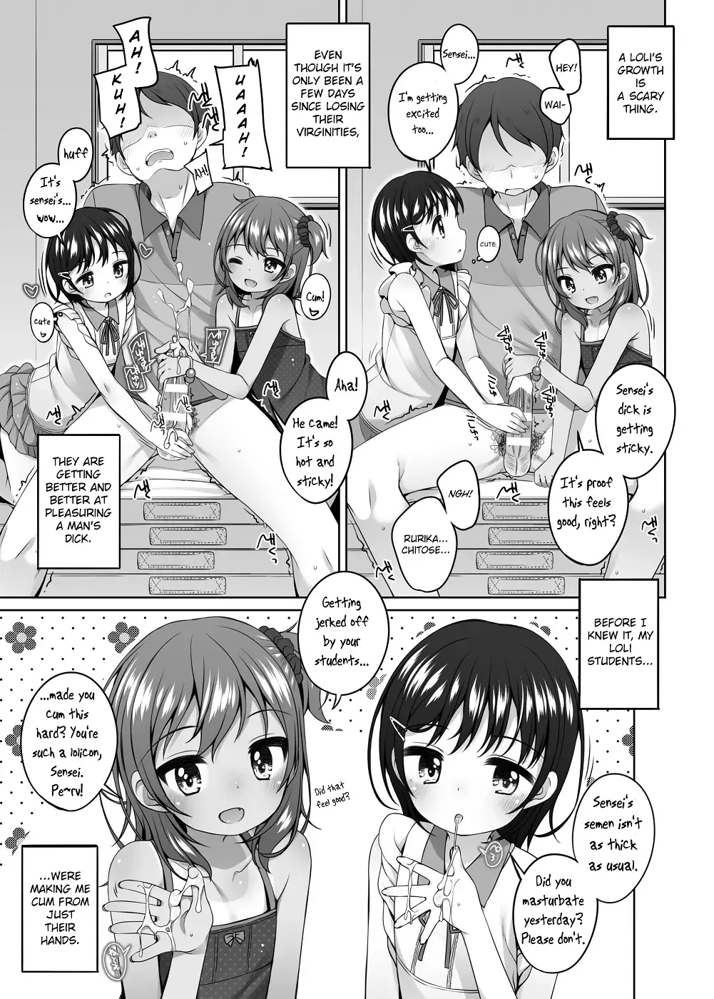 [Shouji Ayumu] Rurika to Chitose to Sensei to | Rurika & Chitose With Sensei Fhentai - Page 12