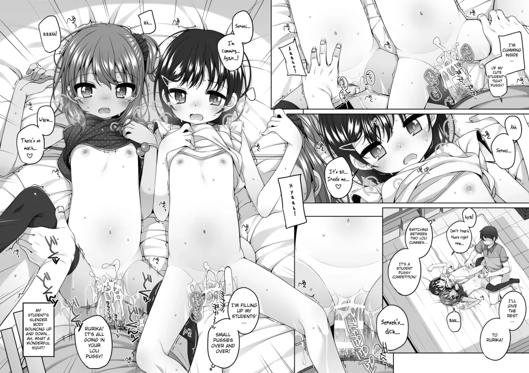 [Shouji Ayumu] Rurika to Chitose to Sensei to | Rurika & Chitose With Sensei Fhentai - Page 23