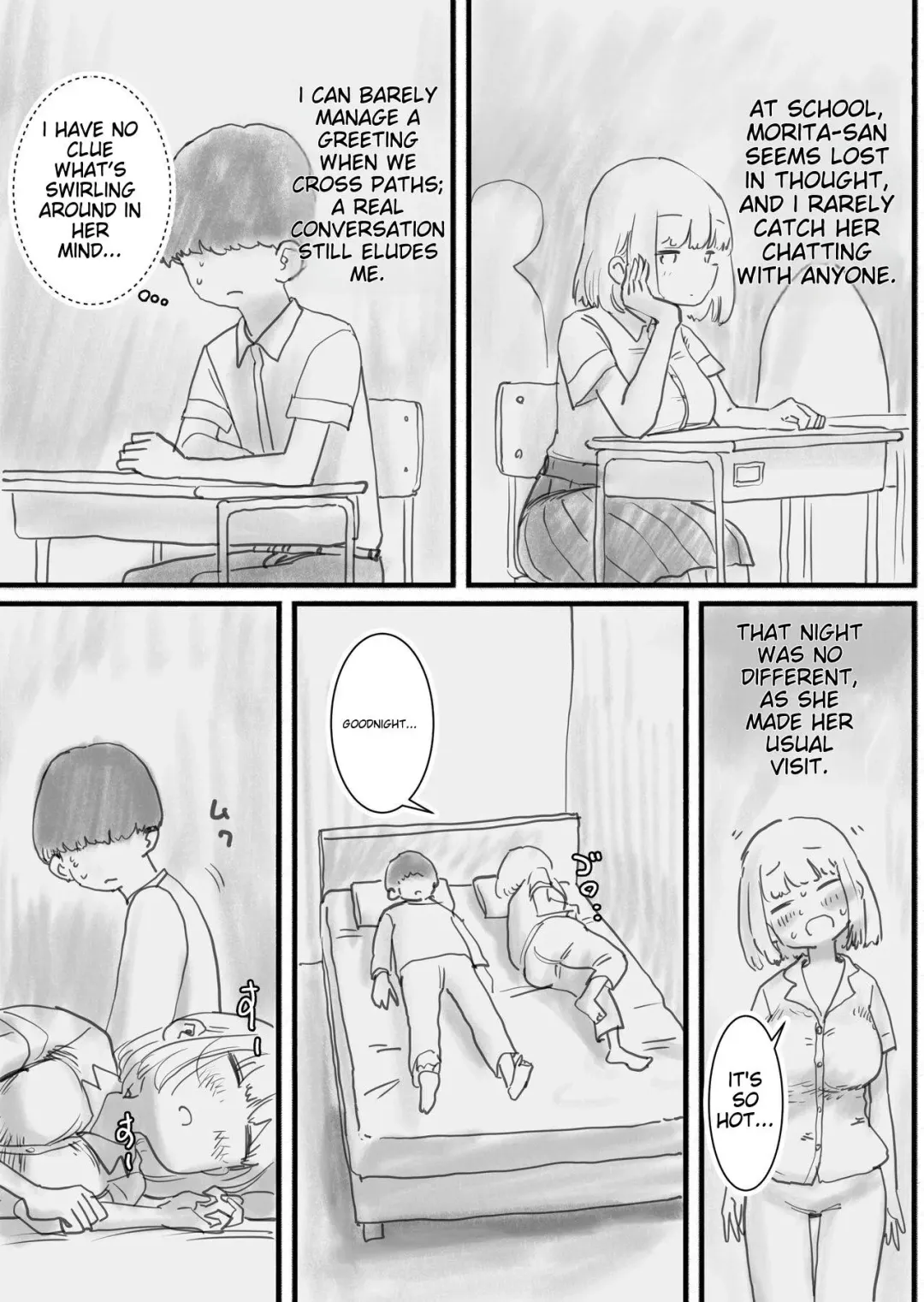 Neteru aida Karada wo Jiyuu ni Tsukawasetekureru Kurasumeito no Morita-san | MORITA-SAN, MY CLASSMATE, WHO LETS MY BODY MOVE FREELY WHILE I SLEEP... Fhentai - Page 8