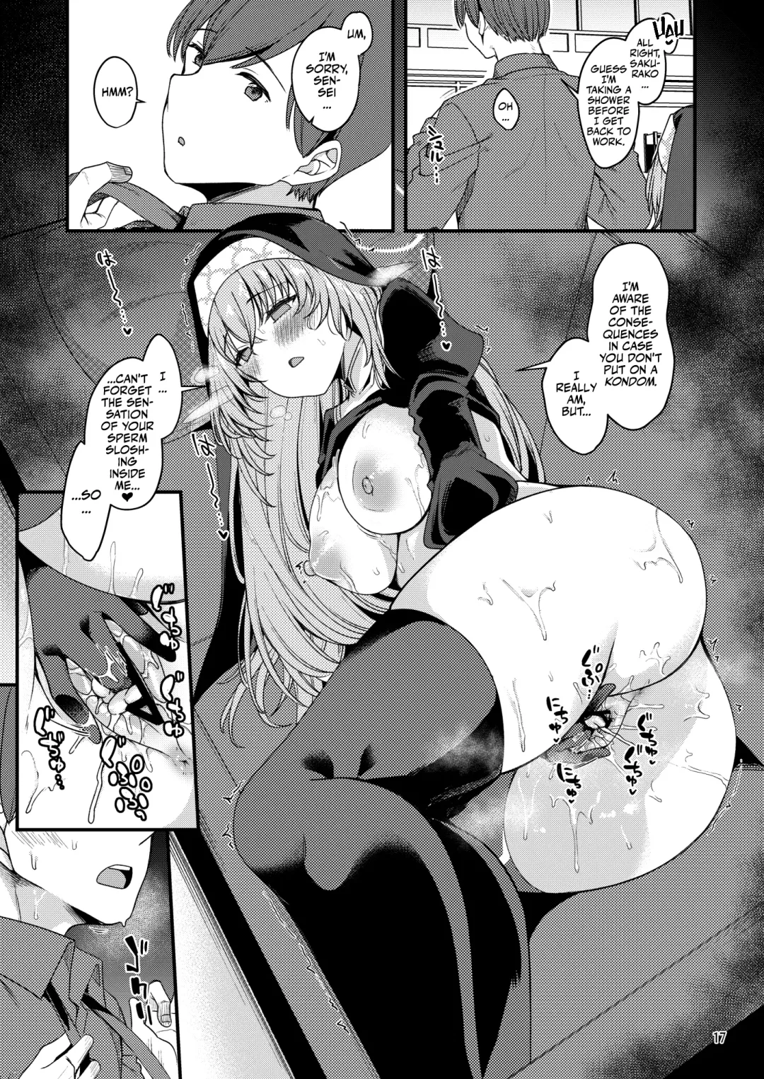 [Gokubuto Mayuge] Sakurako-sama wa Shitte Shimatta. | Sakurako Finds Out! Fhentai - Page 16